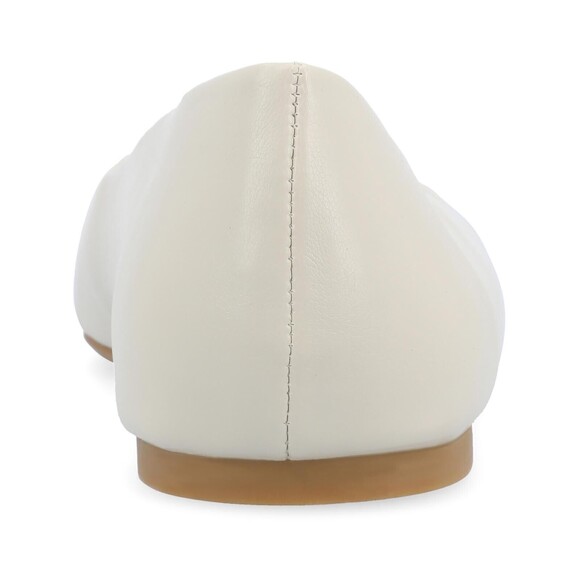 Journee Collection Women Zimia Tru Comfort Foam Ballet Slip On Square, Beige, 7M - Picture 3 of 3